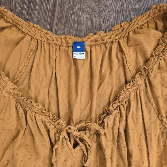 Old Navy Yellow/Gold Maxi Dress XL - Picture 3 of 4